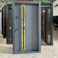 درب ضد سرقت طوسی  درب اتاق درب اتوماتیک کد A004