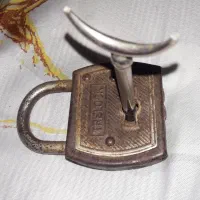 دوعدد قفل قدیمی برنجی|کلکسیون و سرگرمی|قزوین, |دیوار