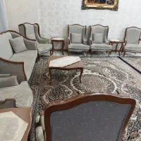 مبل فرانسوی ۹ نفره|مبلمان خانگی و میز عسلی|مشهد, کارمندان دوم|دیوار