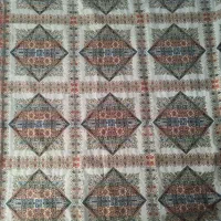 رو تختی ابریشمی ۲ عدد نو