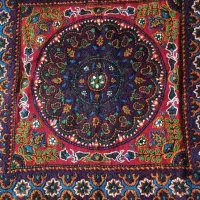 پته قرمز لاکی پشمی|صنایع دستی و سایر لوازم تزئینی|کرمان, |دیوار