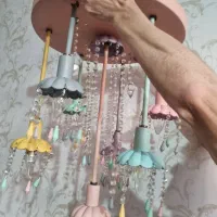 یک لوستر و دو تا دیواری رنگی|لوستر و چراغ آویز|خرمآباد, |دیوار