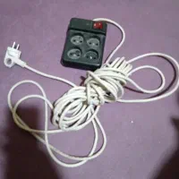 11متر کابل نو و دوشاخه و4راه برق