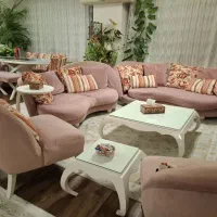 مبلمان و میز نهارخوری و میز تلویزیون