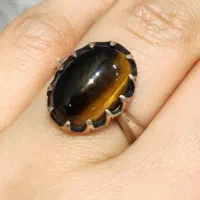 انگشترچشم ببر، با دستبند