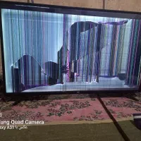 تلویزیون ال ای دی پنل شکسته