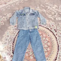 کاپشن وشلوار لی پسرانه مناسب ۸تا ۹سال|کفش و لباس بچه|تربت‌حیدریه, شهرک ولیعصر|دیوار