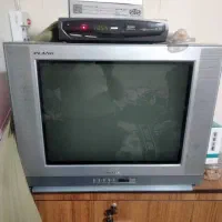 تلویزیون ۲۱ اینچ سالم با کنترل