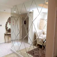 طراحی و اجرای پازلی نقشه ایران|آینه|مشهد, طلاب|دیوار