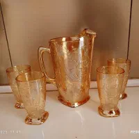 پارچ ولیوان زنگاری امریکایی