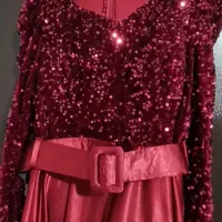 ماکسی زرشکی|لباس|سنندج, |دیوار