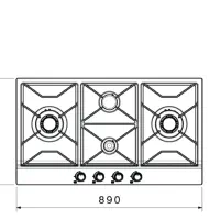 اجاق گاز بیمکث نو و پلمپ زیرقیمت بازار|اجاق گاز و لوازم برقی پخت‌وپز|فرح آباد, |دیوار