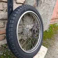 یک عدد لاستیک  رینگ  همراه با دنده زنجیر عقب ۳۶