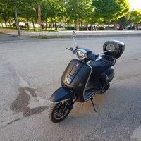 موتور طرح وسپا مشکی 150ss