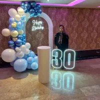 بادکنک آرایی گل آرائی تم تولد نئون عدد استند|خدمات پذیرایی، مراسم|تهران, ارجمندی راد|دیوار