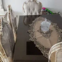 نهارخوری شش نفره|میز و صندلی غذاخوری|سنندج, |دیوار