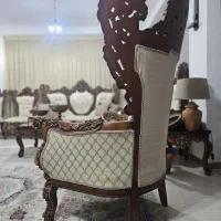 مبل سلطنتی ۹ نفره چوب راش گرجستان|مبلمان خانگی و میز عسلی|جم, |دیوار