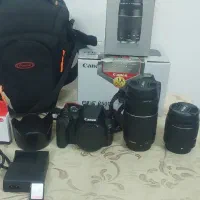 دوربین عکاسی کنون 250D همه با هم 55 تومن درحدنونو