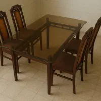 میز غذاخوری چوب راش
