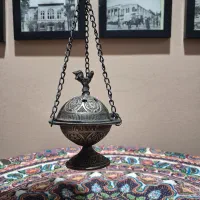 تعدادی لوازم قدیمی برنجی ورق بزنید|کلکسیون اشیاء عتیقه|رفسنجان, |دیوار