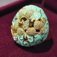 انگشتر رنگ ثابت