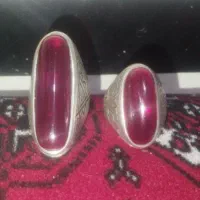 انگشتر یاقوت جفت|جواهرات|ایرانشهر, |دیوار