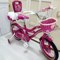 دوچرخه16دخترانه پرادو صورتی بنفش آکبند|دوچرخه، اسکیت، اسکوتر|تهران, شهرک نفت|دیوار