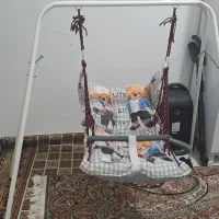 تاب گهواره ای با پایه فلزی