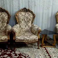 مبل هفت نفره سالم|مبلمان خانگی و میز عسلی|قرچک, قشلاق جیتو|دیوار