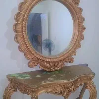 ایینه کنسول میز.سالم  فقط صفحه میز نیاز ب رنگ|مبلمان خانگی و میز عسلی|تهران, خاوران|دیوار