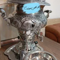 سماور استیل کاملا نو با کارتن