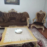 مبلمان نه نفره|مبلمان خانگی و میز عسلی|تهران, شهرک شهید رجایی (کوی نوبنیاد)|دیوار