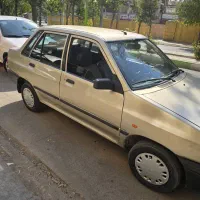 پراید بژ رنگ ۸۸ عروسک بدون ۱ سانت آفتاب سوختگی