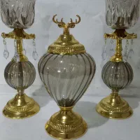 تولید شمعدان و شکلات خوری ست کامل باهم ۶۹۰|صنایع دستی و سایر لوازم تزئینی|قرچک, شهرک گلها|دیوار