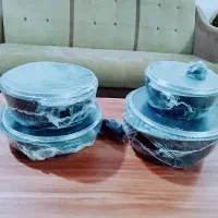 دو سرویس دیگ آکبند با یک پلوپز خشک