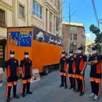 باربری کارگر خالی اسباب کشی بسته بندی