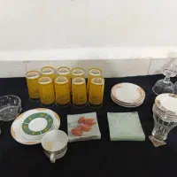 لیوان و نعلبکی بزرگ