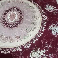 ۲عدد فرش ۱۲متری ۲عدد ۹متری ۲جفت پشتی همرنگ قالیها