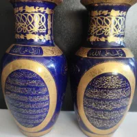 گلدان تزیینی با ایه قرانی