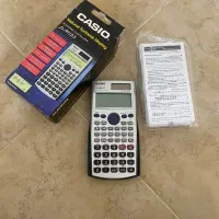 ماشین حساب مهندسی اصل برند کاسیو با جعبه