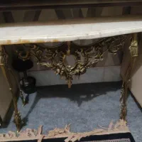 آینه شمعدان برنز