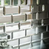 آینه های دکوراتیو و تزئینی (تخت و منحنی)|آینه|مرودشت, مسجد رسول‎|دیوار