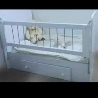 تخت نوزاد با تشک