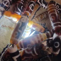 ۳۹ مهره لول تبتی کهنه طبیعی|کلکسیون اشیاء عتیقه|تهران, قنات‌کوثر|دیوار