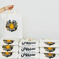 عروسک ساک دستی پارچه ای توت بگ صادراتی چاپ اختصاصی