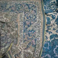 روفرشی،آبی فیروزه ای ، زرشکی