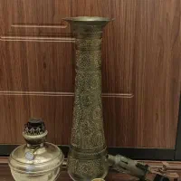 گلدان برنجی  چراغ خورشید چراغ پریموس