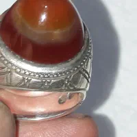 عقیق سه پوست سرخ افریقایی