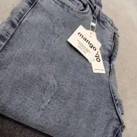 شلوار زنانه جین و کتان و پارچه ای