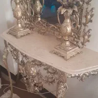 اینه و شمعدان در حد نو